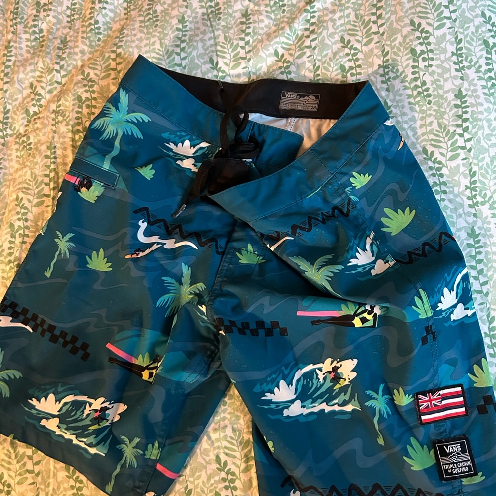 Vans Tropical Print Board Shorts